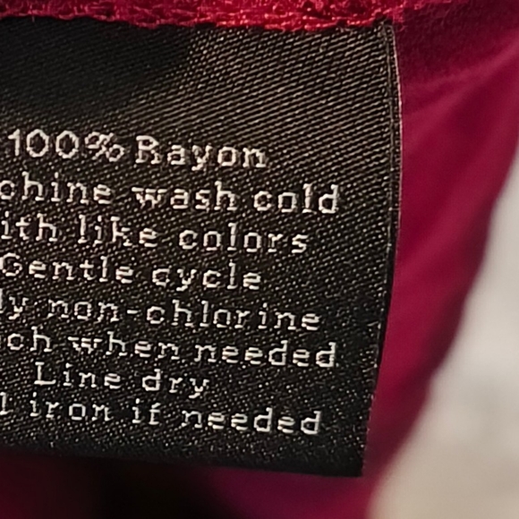 Rock & Republic Open Back Checkered Lightweight Blouse M - Picture 9 of 9